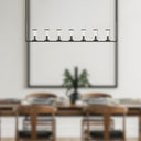 Alora Revolve 7 Light Linear Pendant - Crescent Harbor