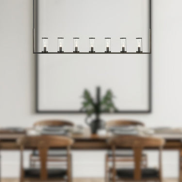 Alora Revolve 7 Light Linear Pendant - Crescent Harbor