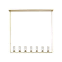 Alora Revolve 7 Light Linear Pendant - Crescent Harbor
