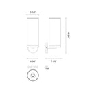 Alora Revolve II 1 Light Wall/Vanity Light - Crescent Harbor