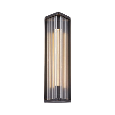 Alora Sabre LED 12 Inch Wall/Vanity Light Clear Glass - Crescent Harbor