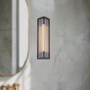 Alora Sabre LED 12 Inch Wall/Vanity Light Clear Glass - Crescent Harbor