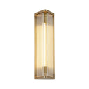 Alora Sabre LED 12 Inch Wall/Vanity Light Clear Glass - Crescent Harbor