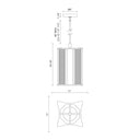 Alora Sabre LED Pendant Clear Glass UNV - Crescent Harbor
