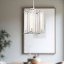 Alora Sabre LED Pendant Clear Glass UNV - Crescent Harbor