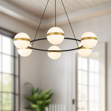 Alora Tagliato LED Chandelier - Crescent Harbor