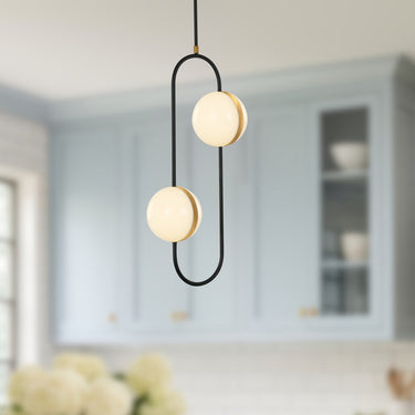 Alora Tagliato LED Pendant 2 Head UNV - Crescent Harbor