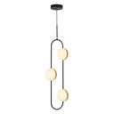 Alora Tagliato LED Pendant 3 Head - Crescent Harbor