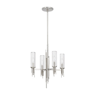 Alora Torres 4 Light Chandelier Clear Glass - Crescent Harbor