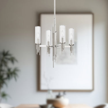 Alora Torres 4 Light Chandelier Clear Glass - Crescent Harbor