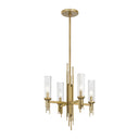 Alora Torres 4 Light Chandelier Clear Glass - Crescent Harbor