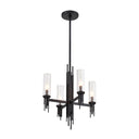 Alora Torres 4 Light Chandelier Clear Glass - Crescent Harbor