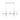 Alora Torres 8 Light Linear Pendant - Crescent Harbor