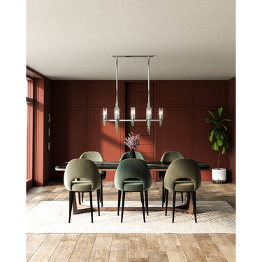 Alora Torres 8 Light Linear Pendant - Crescent Harbor