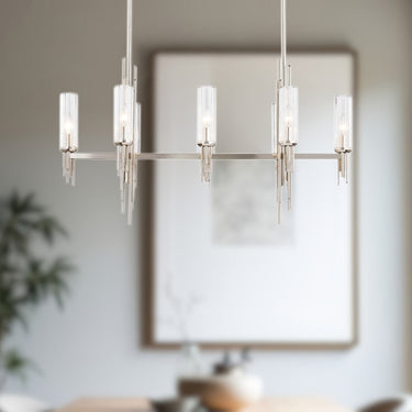 Alora Torres 8 Light Linear Pendant - Crescent Harbor