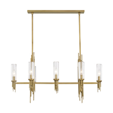 Alora Torres 8 Light Linear Pendant - Crescent Harbor