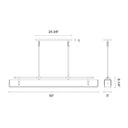Alora Valise LED 60 Inch Pendant - Crescent Harbor