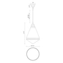 Alora Willard 1 Light 22 Inch Pendant - Crescent Harbor
