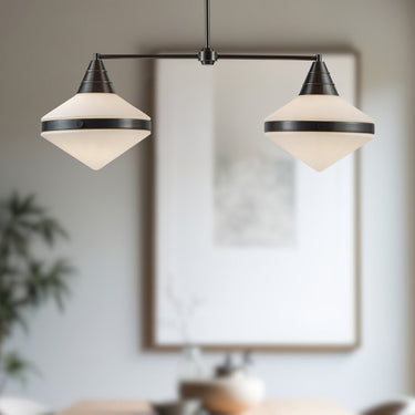 Alora Willard 2 Light Linear Pendant - Crescent Harbor