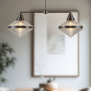 Alora Willard 2 Light Linear Pendant - Crescent Harbor
