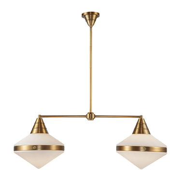 Alora Willard 2 Light Linear Pendant - Crescent Harbor