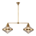 Alora Willard 2 Light Linear Pendant - Crescent Harbor