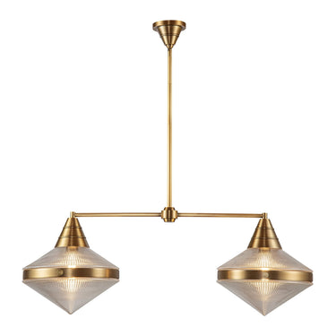 Alora Willard 2 Light Linear Pendant - Crescent Harbor