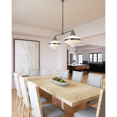Alora Willard 2 Light Linear Pendant - Crescent Harbor