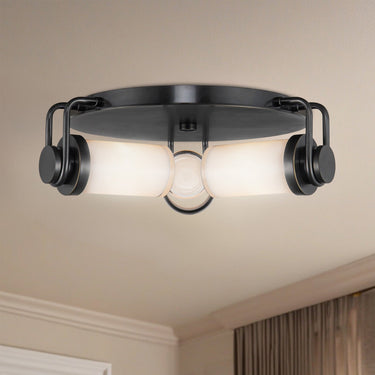 Alora Wynwood 3 Light Flush Mount - Crescent Harbor