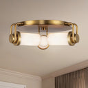 Alora Wynwood 3 Light Flush Mount - Crescent Harbor