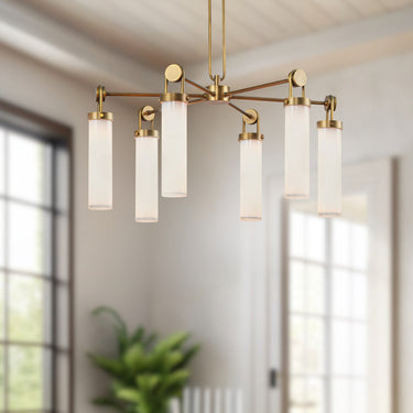 Alora Wynwood 6 Light Chandelier - Crescent Harbor