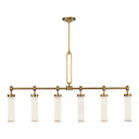 Alora Wynwood 6 Light Linear Pendant - Crescent Harbor