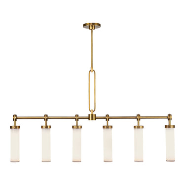 Alora Wynwood 6 Light Linear Pendant - Crescent Harbor
