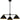 Alscott 3 Light Chandelier in Matte Black 3