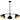 Alscott 3 Light Chandelier in Matte Black 5