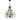 Althea 5 Light Chandelier in Matte Black 4