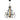Althea 5 Light Chandelier in Matte Black 1