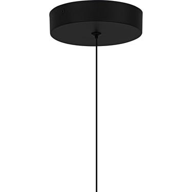 Alys 1 Light Mini Pendant in Matte Black 3