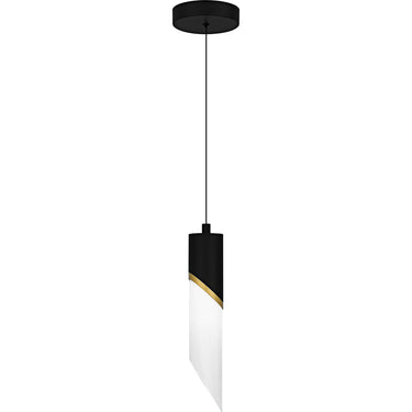Alys 1 Light Mini Pendant in Matte Black 5