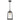Amberly Grove 1 Light Mini Pendant in Western Bronze 5
