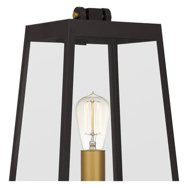 Amberly Grove 1 Light Outdoor Post in Western Bronze 1