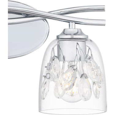 Ansley 2 Light Bath Light in Polished Chrome 2