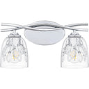 Ansley 2 Light Bath Light in Polished Chrome 3