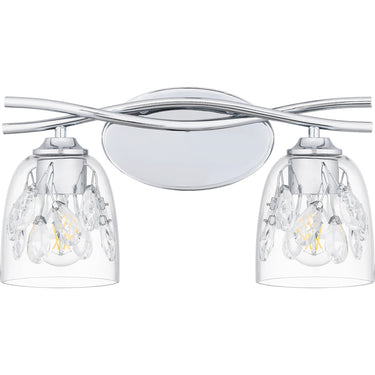 Ansley 2 Light Bath Light in Polished Chrome 3