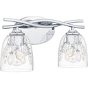 Ansley 2 Light Bath Light in Polished Chrome 4