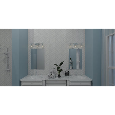 Ansley 3 Light Bath Light in Polished Chrome 3