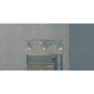 Ansley 3 Light Bath Light in Polished Chrome 4