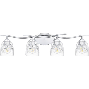 Ansley 4 Light Bath Light in Polished Chrome 4