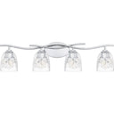 Ansley 4 Light Bath Light in Polished Chrome 1