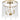 Apelle 4 Light Semi-Flush Mount in Aged Brass 5